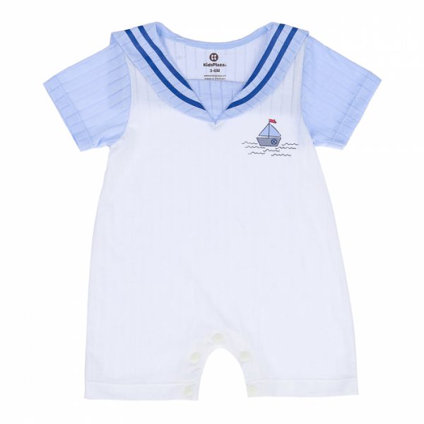 Body đùi cho bé trai KidsPlaza cổ yếm hình Gấu HN21H